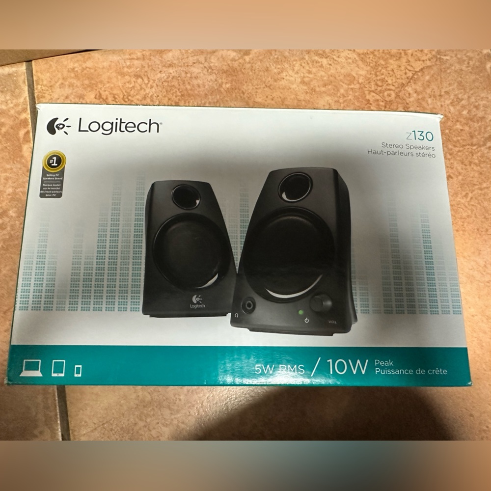 Logitech Z130 Multimedia Speakers 2 Piece